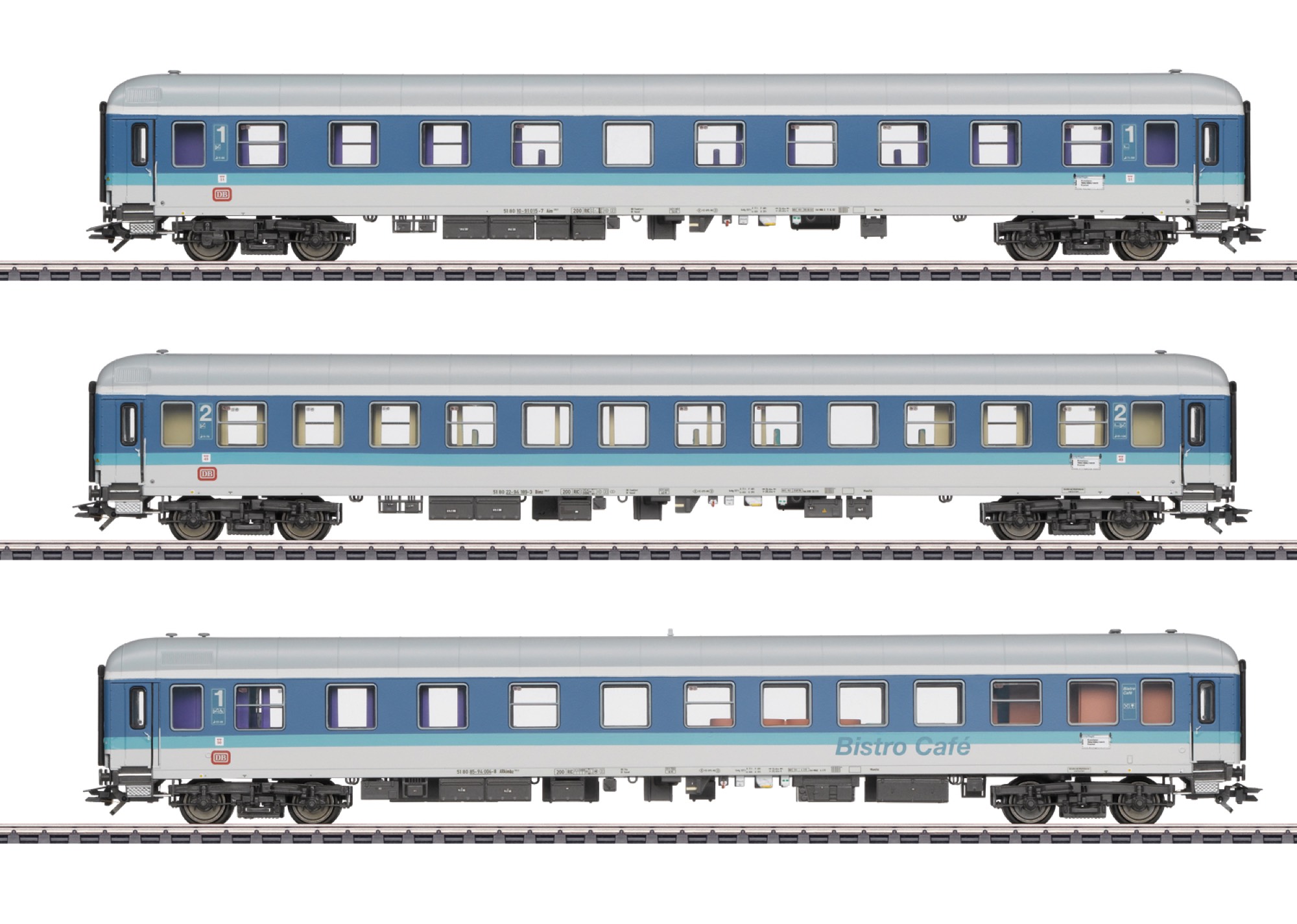 M Rklin Schnellzugwagen Set Ir Db