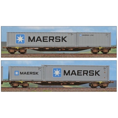 DSB Sgns containervognsæt med MAERSK 