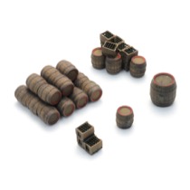 LKW-Ladung Holzbierfässer 