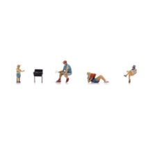 Camping life: barbeque (4x) 
