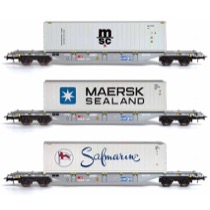 Set 3 Sgns + Reefer (fixed container) 