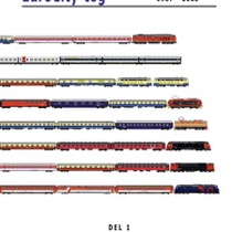 EuroCity-tog oprangerings-bog DANSK 