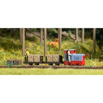 Start-Set 2 Holzwagen H0 