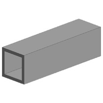 Firkantet profilrør, 6.30 mm 