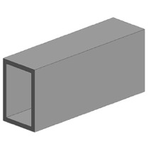 Rektangulær 6,3x9,5 mm 