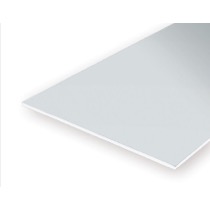 Transparent polystyrene ark, 0,38 mm. 