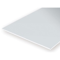 Hvid polystyren plade - 0,25 mm - 4 stk. 