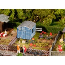 Allotments with contractor's trailer 