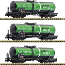 3 piece set: Tank wagons, Ermewa 