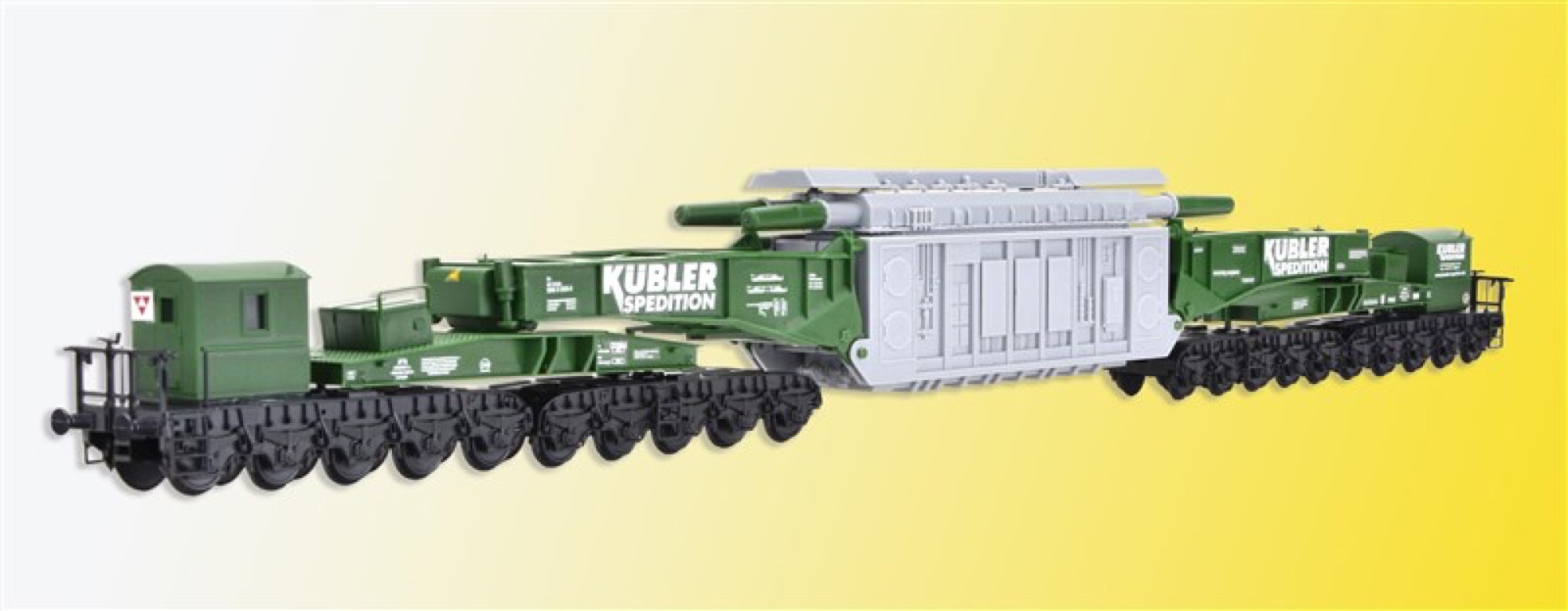 Kibri 16500 - H0 MAN Schienentiefladewagen