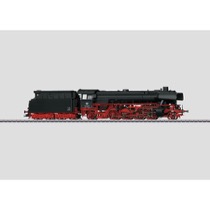 Güterzug-Dampflokomotive mit Schlepptender. - BR 042, DB AC