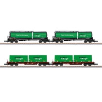 Güterwagen-Set "Green Cargo" 
