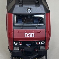 DSB ME 1511, rød/sort, DC LYD 