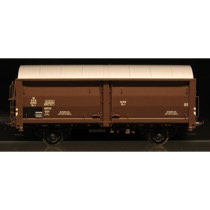 DSB Hs-t 49616, Mørkebrun,  Godsvogn 