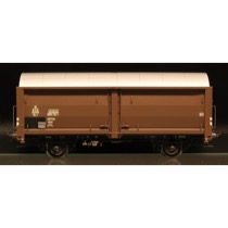 DSB Hs-t 49906, Mørkebrun,  Godsvogn 