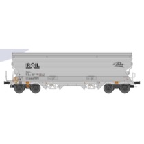 H0 Getreidewagen Tagnpps 95m³ weiß ATIR - ATS 