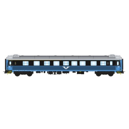 SJ AB3 4870 1./2. kl. personvogn blå/sort v2 