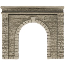 Tunnel Portal, Enkeltsporet 