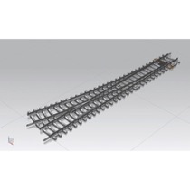 Weiche WR mit Betonschwellen 