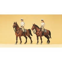 Berittene Polizei. Sommerunif 