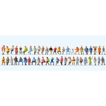 Siddende passagerer. 48 Figurer 