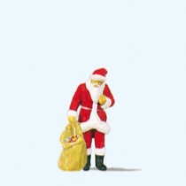Julemand med gavesæk 
