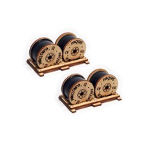 2 X Kabeltommel 