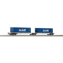 Container-Doppeltragwagen der AAE DC