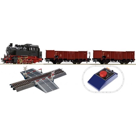 Analog Start Set: Dampflokomotive BR 80 mit Güterzug DC