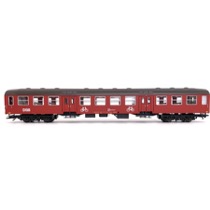 DSB Bn-n åben rum til cykler, Litra 86-82 76 724-1, rød AC