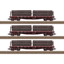 US-Flachwagen-Set 