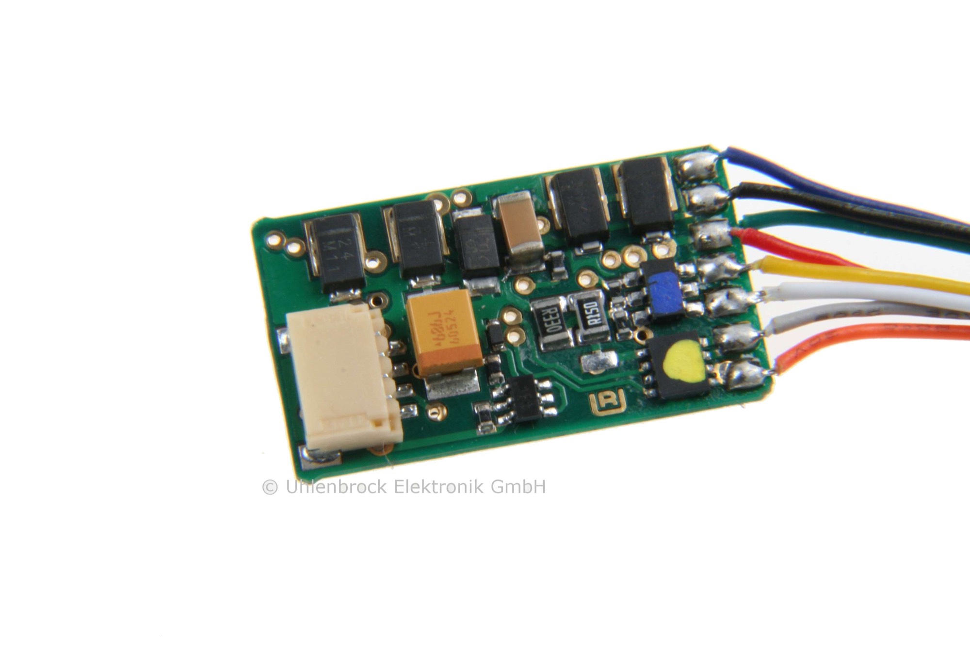 Uhlenbrock 76425 - Decoder, Multi., DC, load regulation, plug