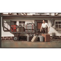 G Gepäckwagen mit Gepäck 